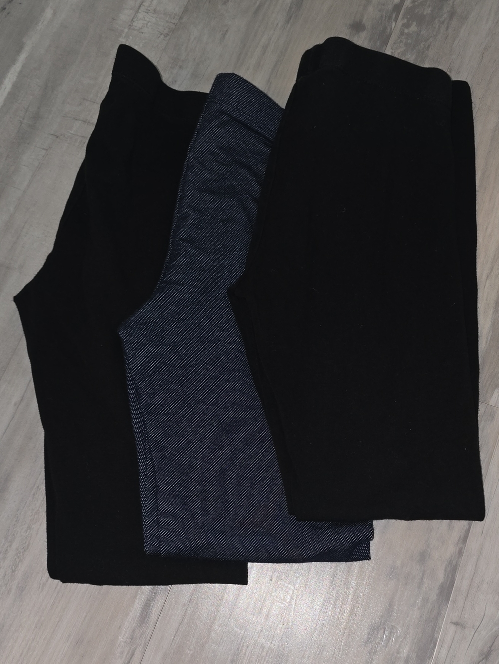 wonder nation Kids Pull-On Leggings in Black and Dark Blue